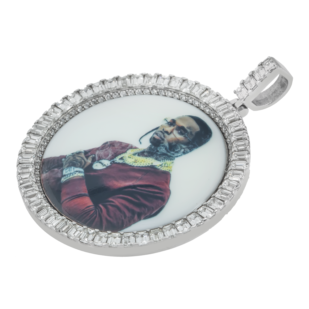 CUSTOM DIAMOND PICTURE PENDANT - View 2
