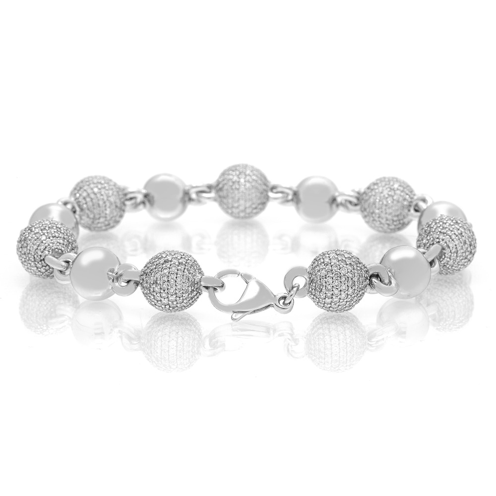 DIAMOND BALL BRACELET - View 2