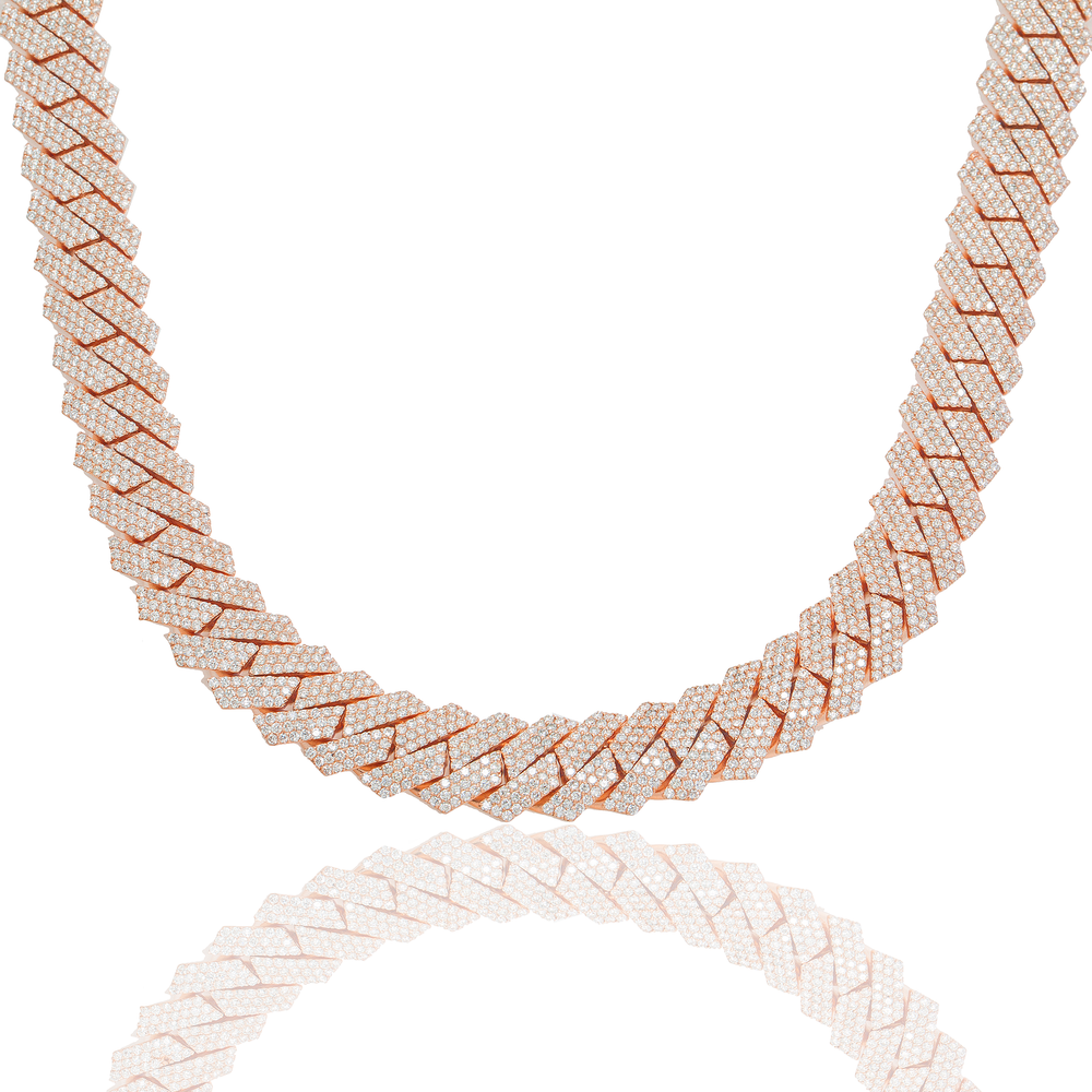 DIAMOND CUBAN CHAIN - View 2