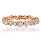 DIAMOND MULTI SHAPE BRACELET - View 2