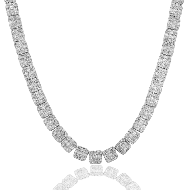 DIAMOND BAGUETTE CHAIN - View 2