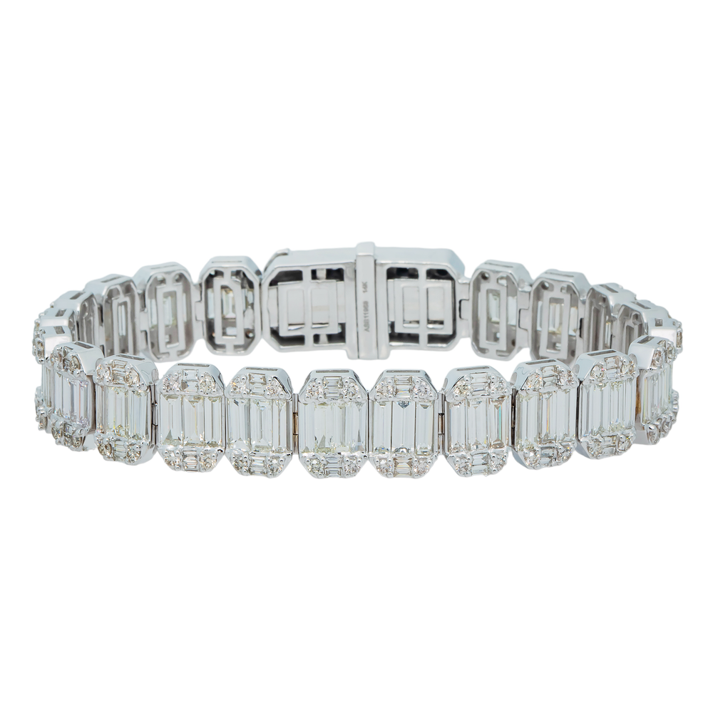 DIAMOND BAGUETTE BRACELET - View 2