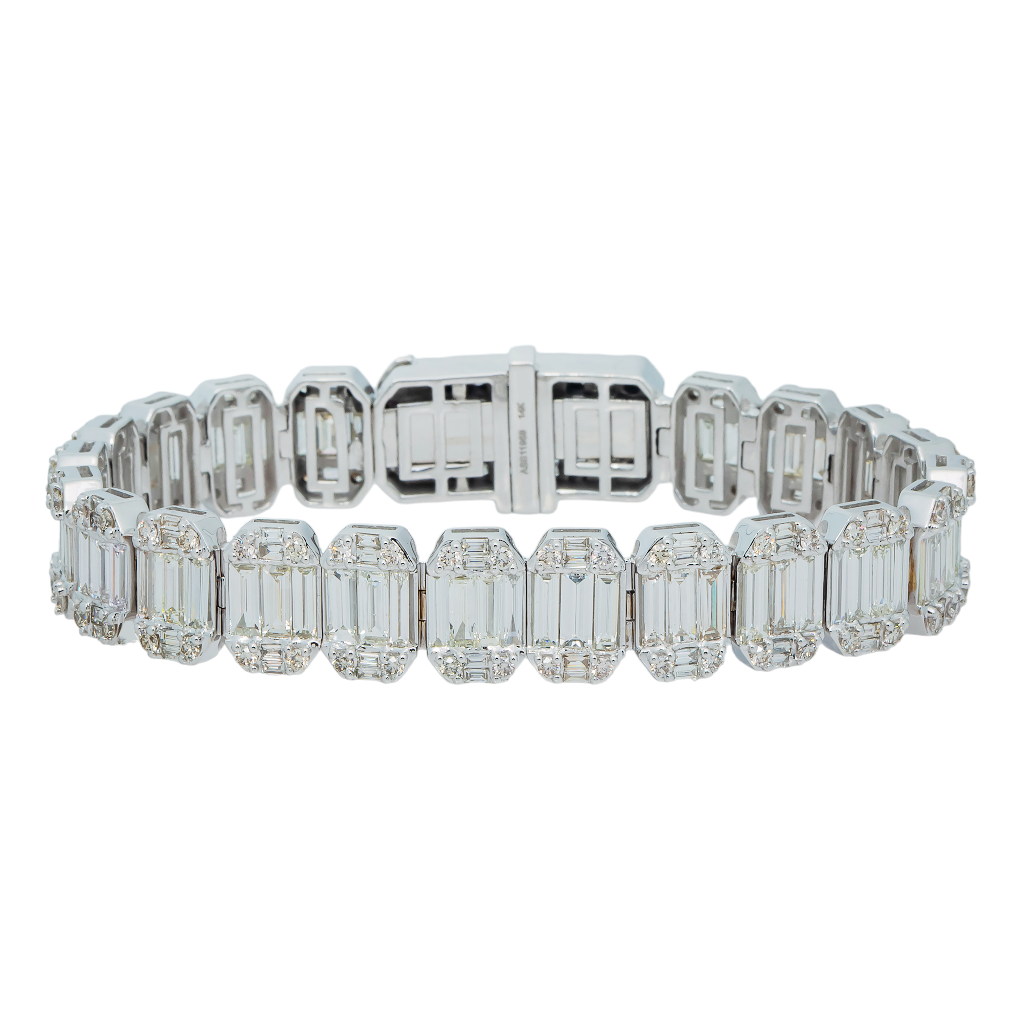 DIAMOND BAGUETTE BRACELET - View 2