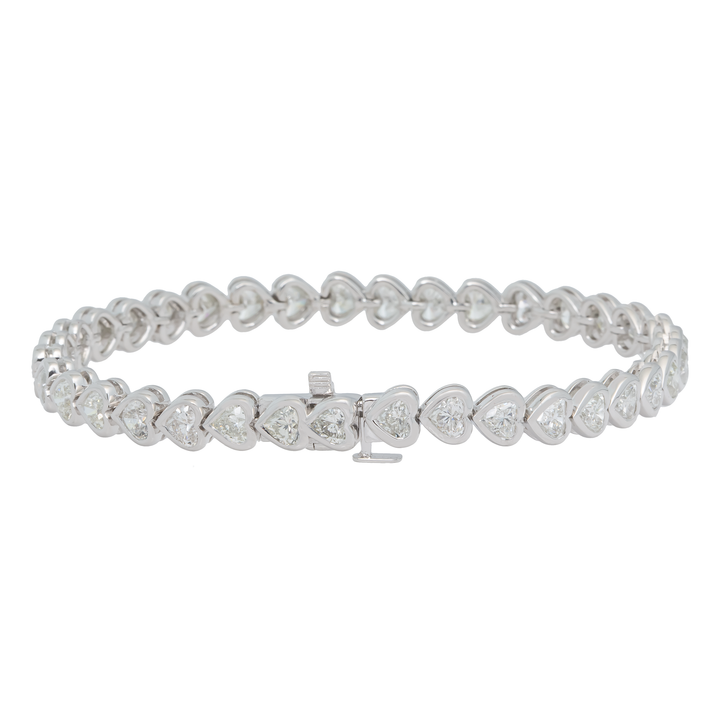 DIAMOND HEART BRACELET - View 2