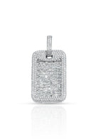 Emerald Cut Dog Tag