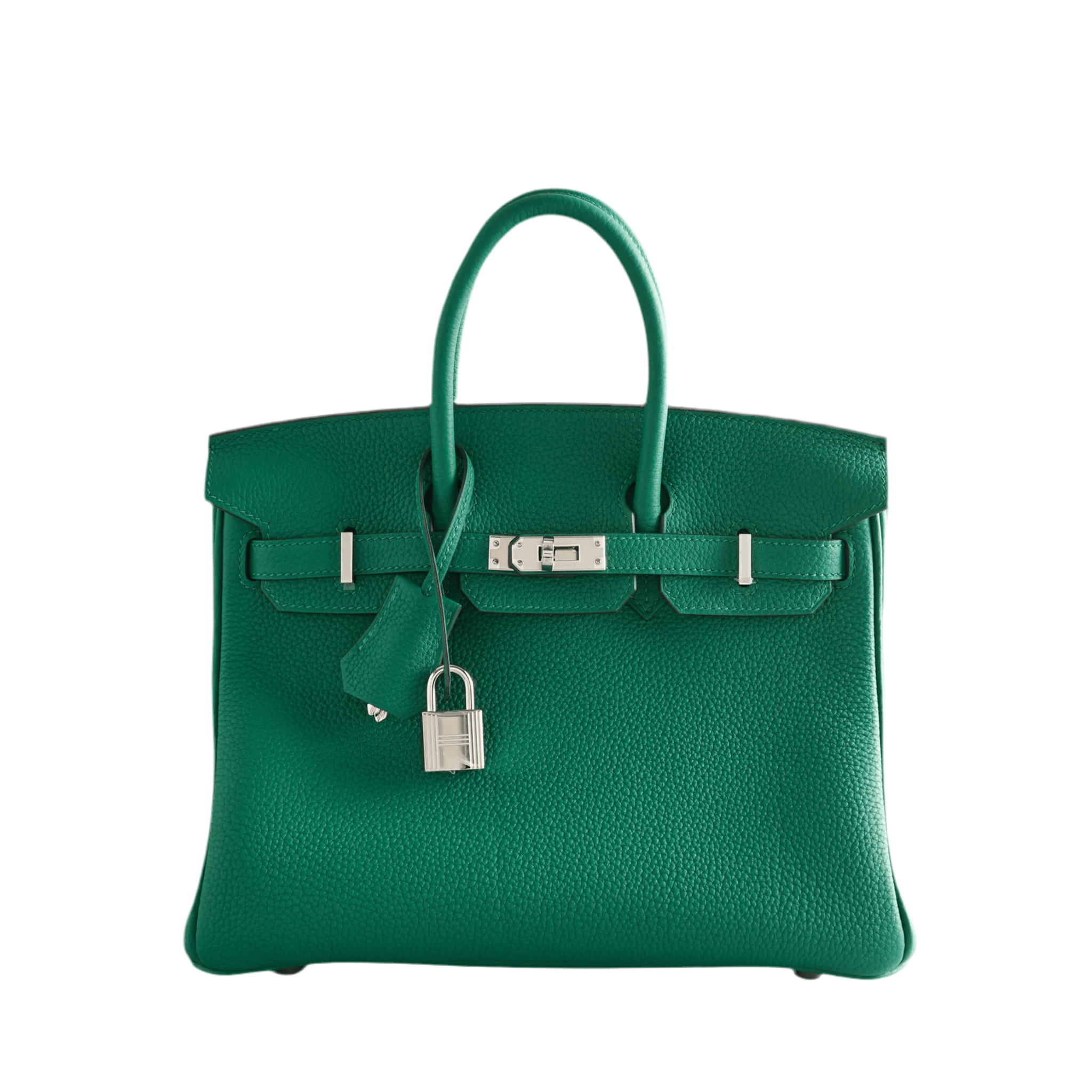 Hermès Birkin 25 Togo Vert Vertigo Palladium Hardware