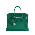 Hermès Birkin 25 Togo Vert Vertigo Palladium Hardware