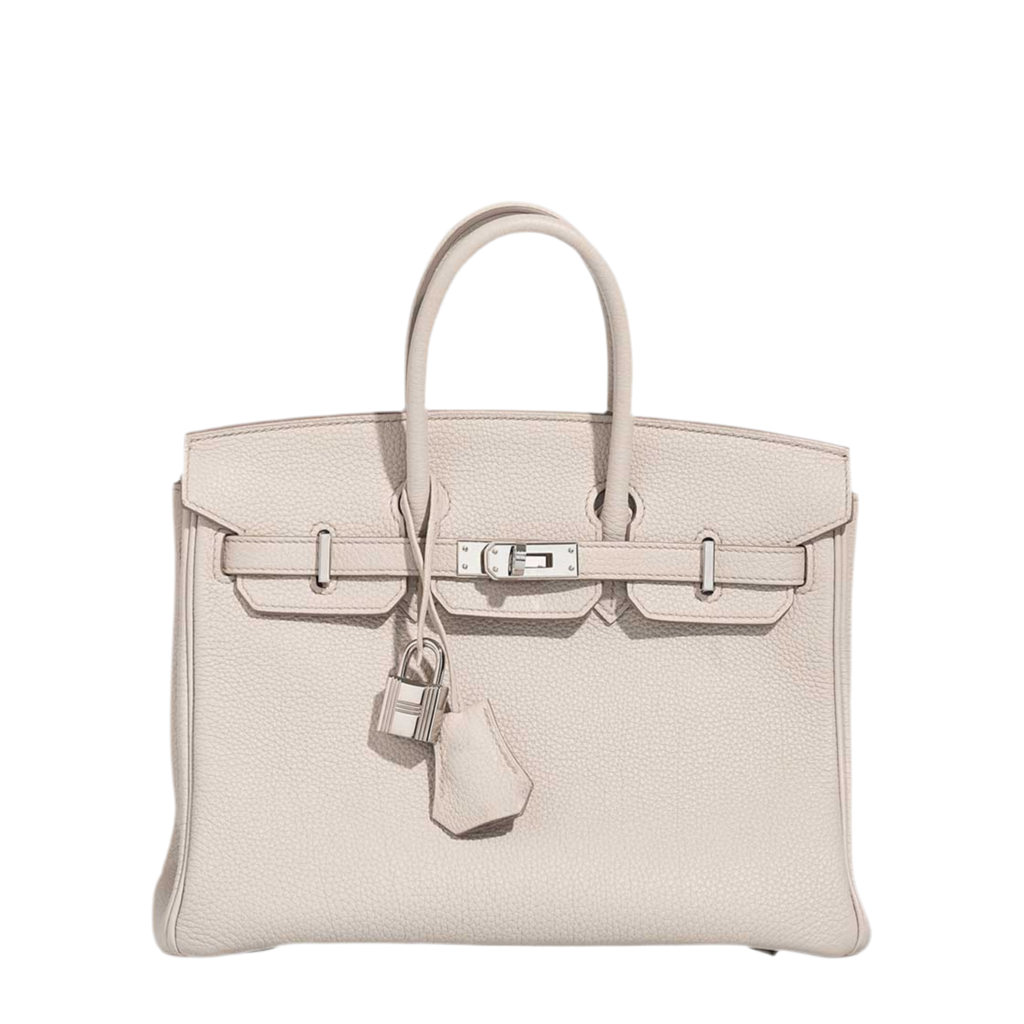 Hermès Birkin 25 Togo Beton Palladium Hardware