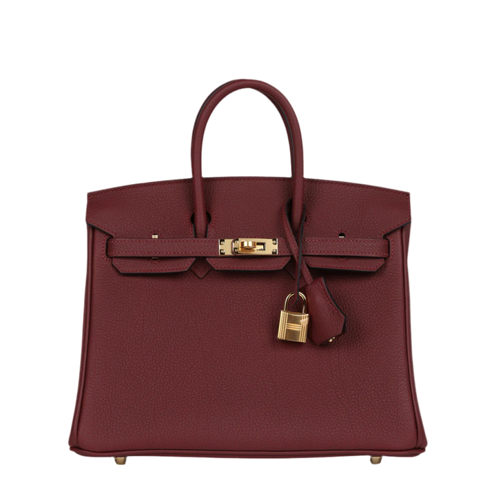 Hermès Birkin 25 Togo Rouge Gold Hardware