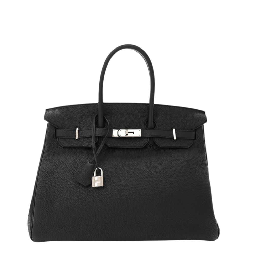Hermès Birkin 35 Noir Togo Palladium Hardware
