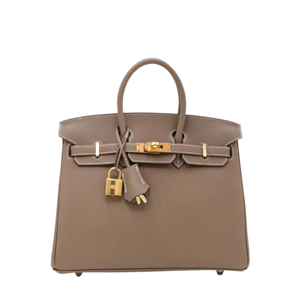 Hermès Birkin 25 Etoupe Togo Gold Hardware