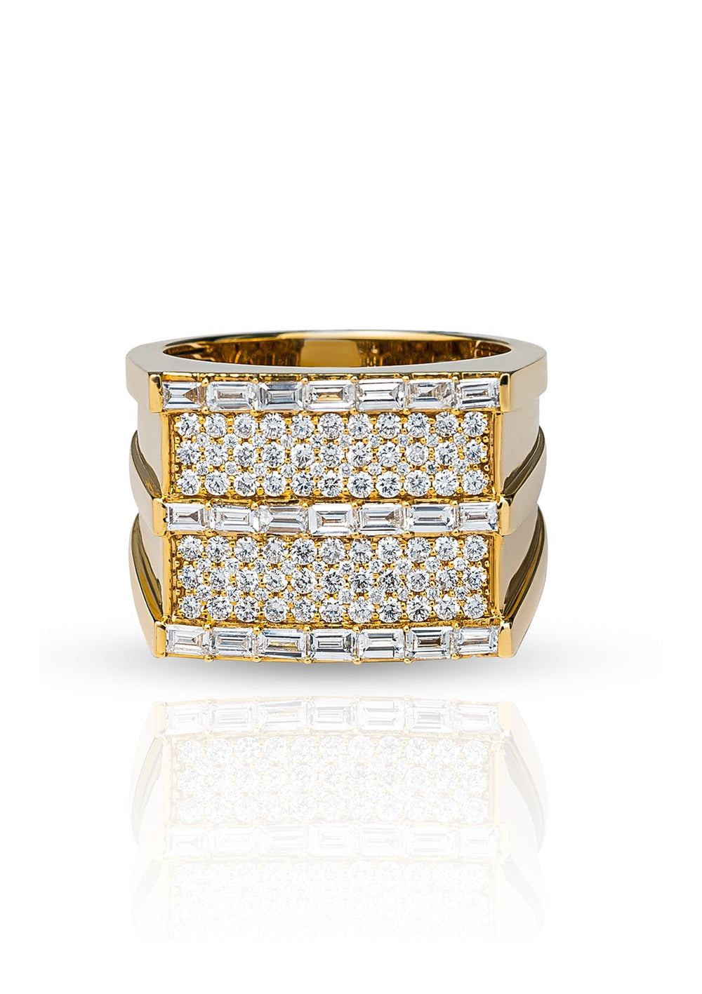 DIAMOND BAGUETTE RING - View 2
