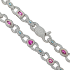 FANCY DIAMOND COLOR NECKLACE - View 2