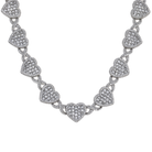 DIAMOND INFINITY HEART NECKLACE - View 2