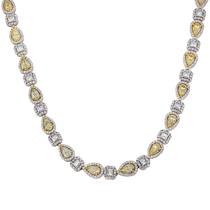 Collar de diamantes de limonada