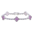 DIAMOND CLOVER BRACELET - View 2