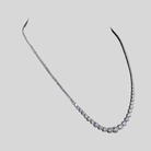 13 Carat Graduated Diamond Tennis Necklace