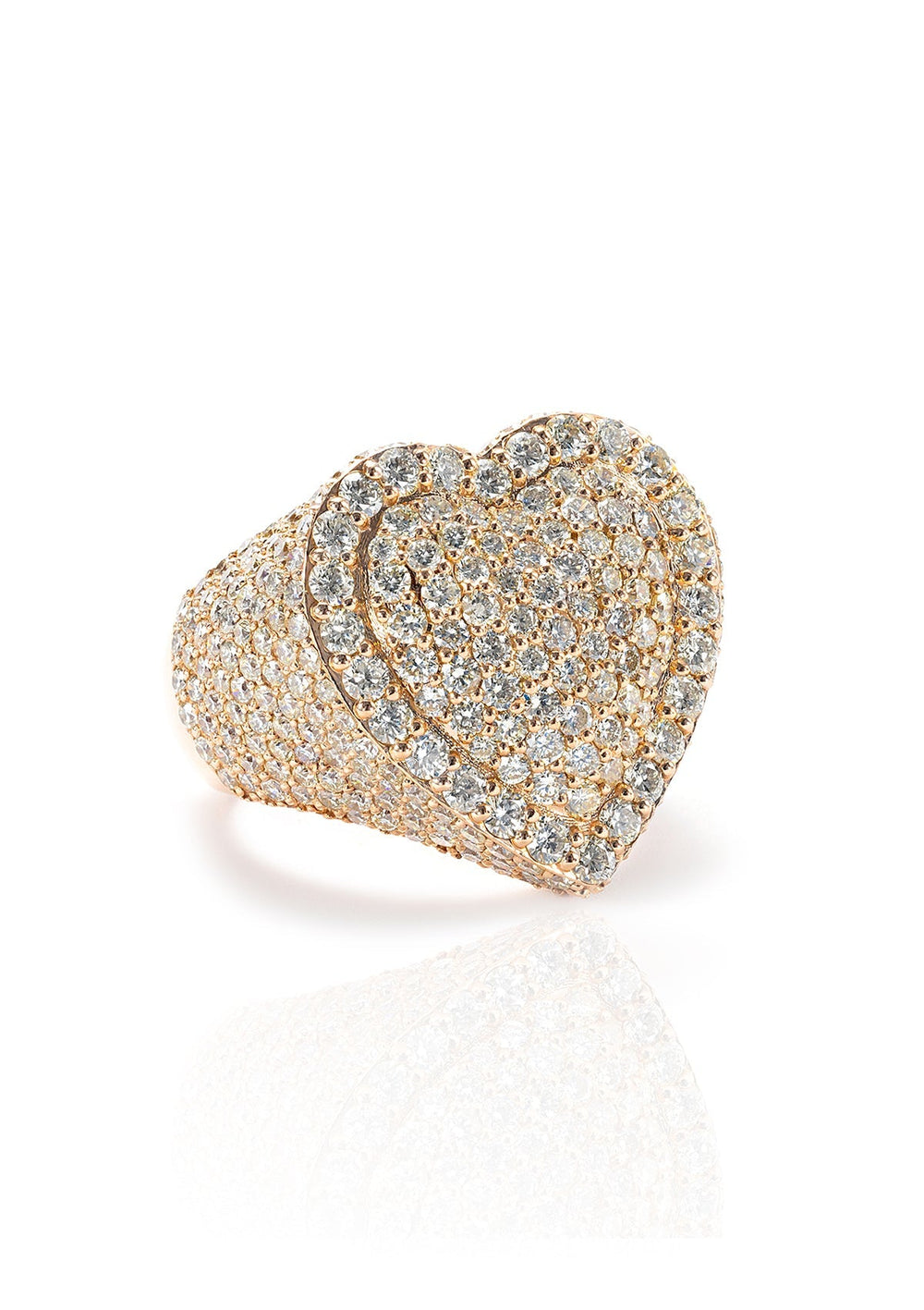 Diamond Heart Ring