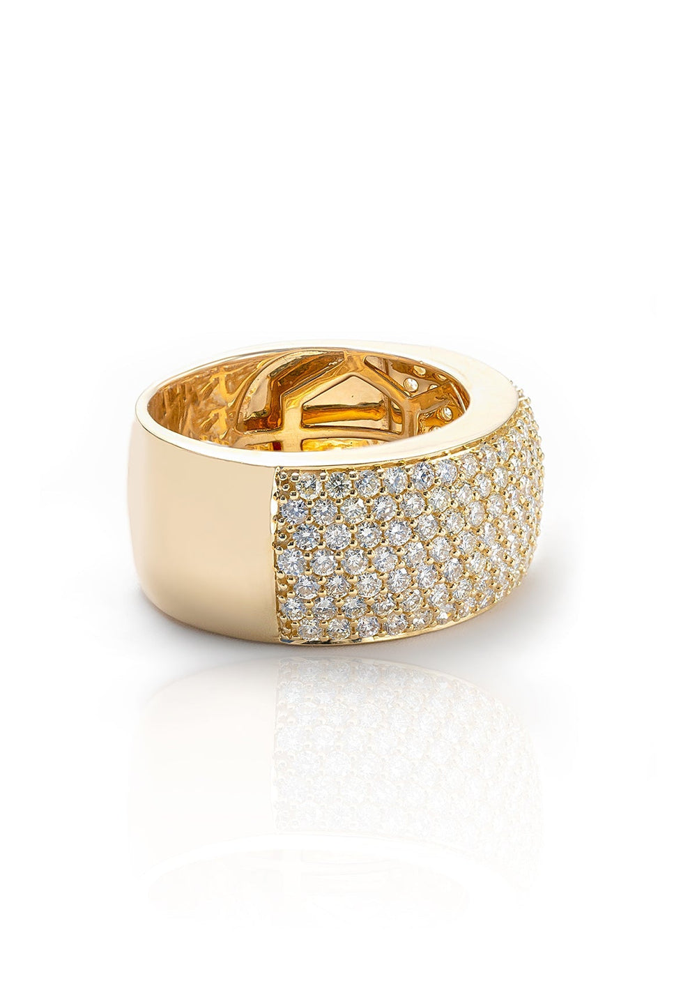 DIAMOND WEDDING BAND - View 2