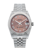 Rolex Datejust 68274 Stainless Steel Rolex Salmon Dial Jubilee