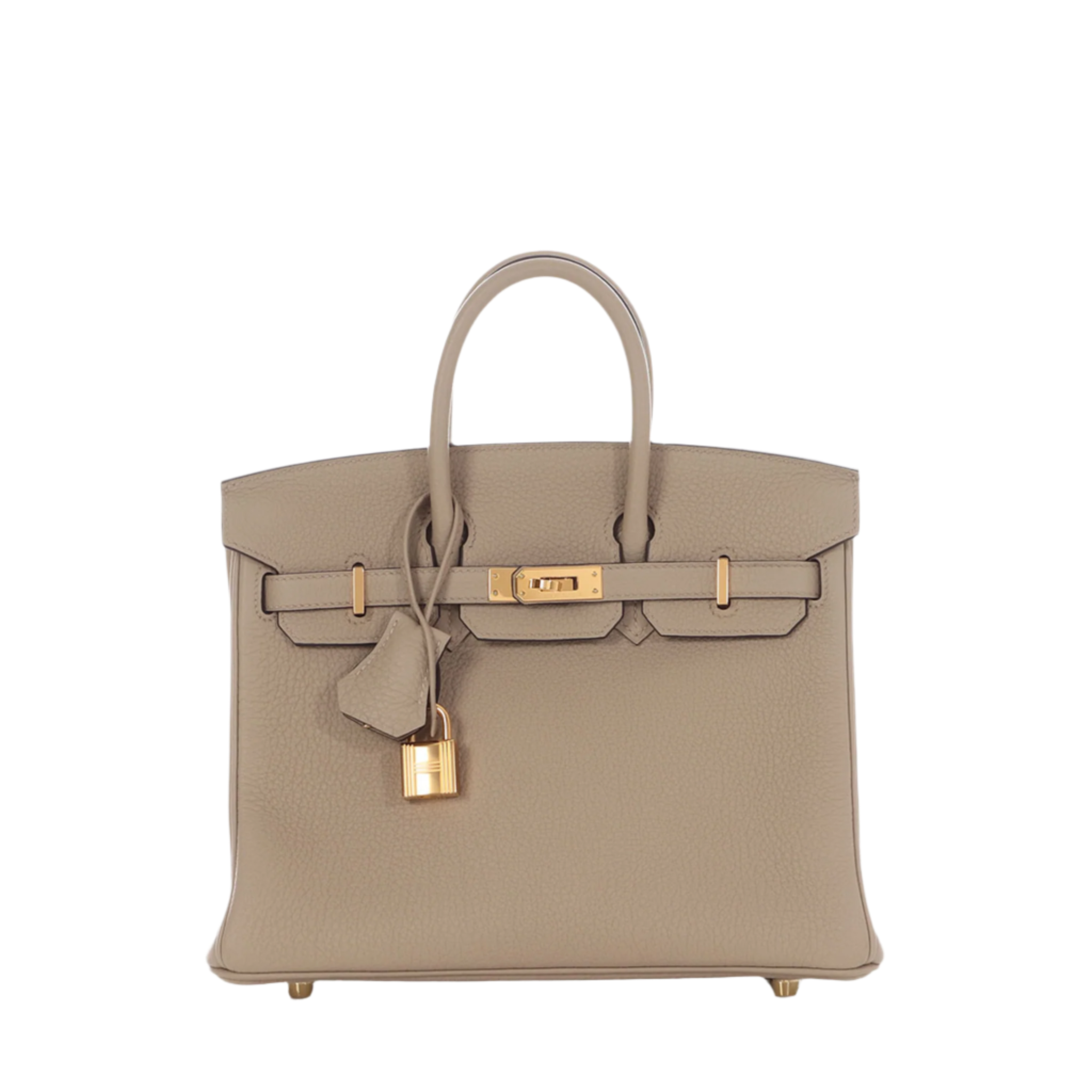 Hermès Birkin 25 Gris Tourterelle Togo Gold Hardware