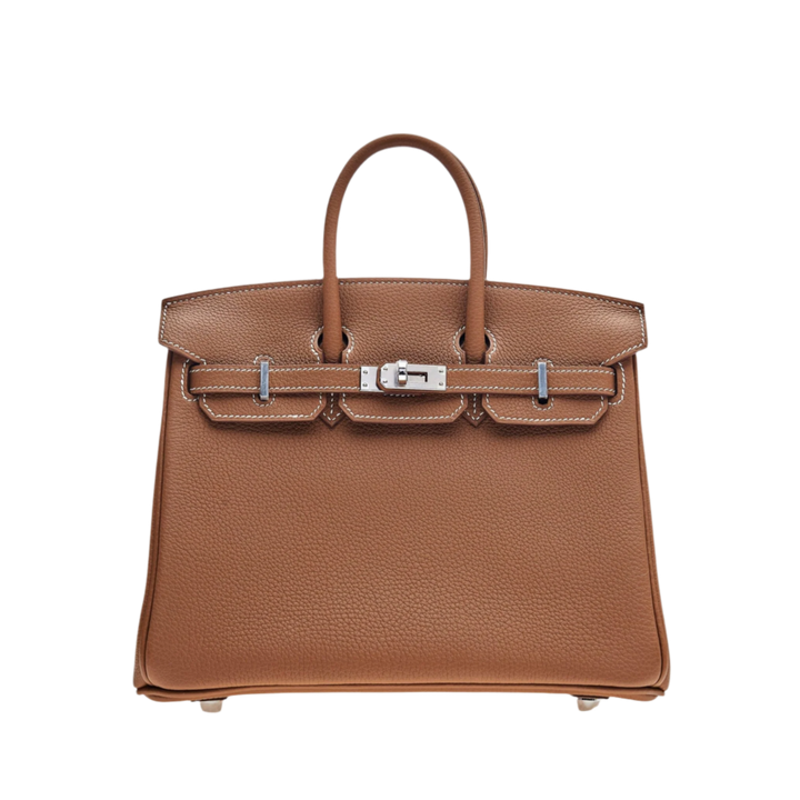 Hermès Birkin 25 Togo Gold Palladium Hardware