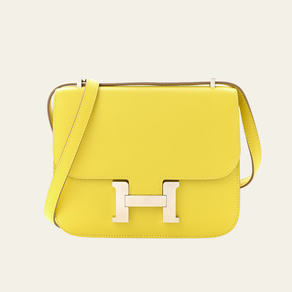Hermès Constance 18 Mini III Mirror Cumin Epsom Palladium Hardware - View 3