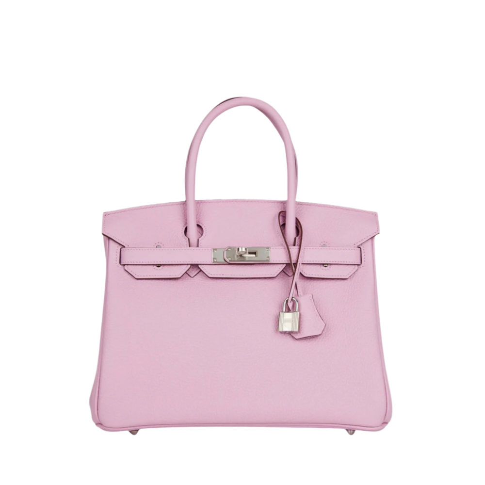 Hermès Birkin 30 Mauve Sylvester Togo Palladium Hardware