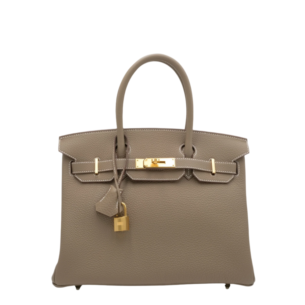 Hermès Birkin 30 Etoupe Togo Gold Hardware