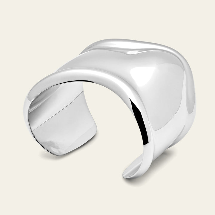 Sterling Silver Tiffany & Co. Bone Cuff by Elsa Peretti - View 2