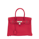 Hermès Birkin 30 Togo Calfskin Rose Mexico Palladium Hardware - View 6