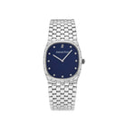 Audemars Piguet Cobra Vintage 'Ladies' White Gold Diamond Dark Navy Dial (1970s) - View 6