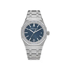 Audemars Piguet Royal Oak 15551ST.ZZ.1356ST.05 Selfwinding Stainless Steel Blue Dial Diamond Bezel - View 5