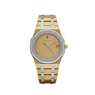 Audemars Piguet Royal Oak 6023AC Yellow Gold White Gold Diamond Dial Quartz - View 3