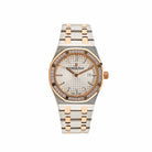 Audemars Piguet Royal Oak 67651SR.ZZ.1261SR.01 'Ladies' Quartz Rose Gold Stainless Steel Diamond Bezel - View 3