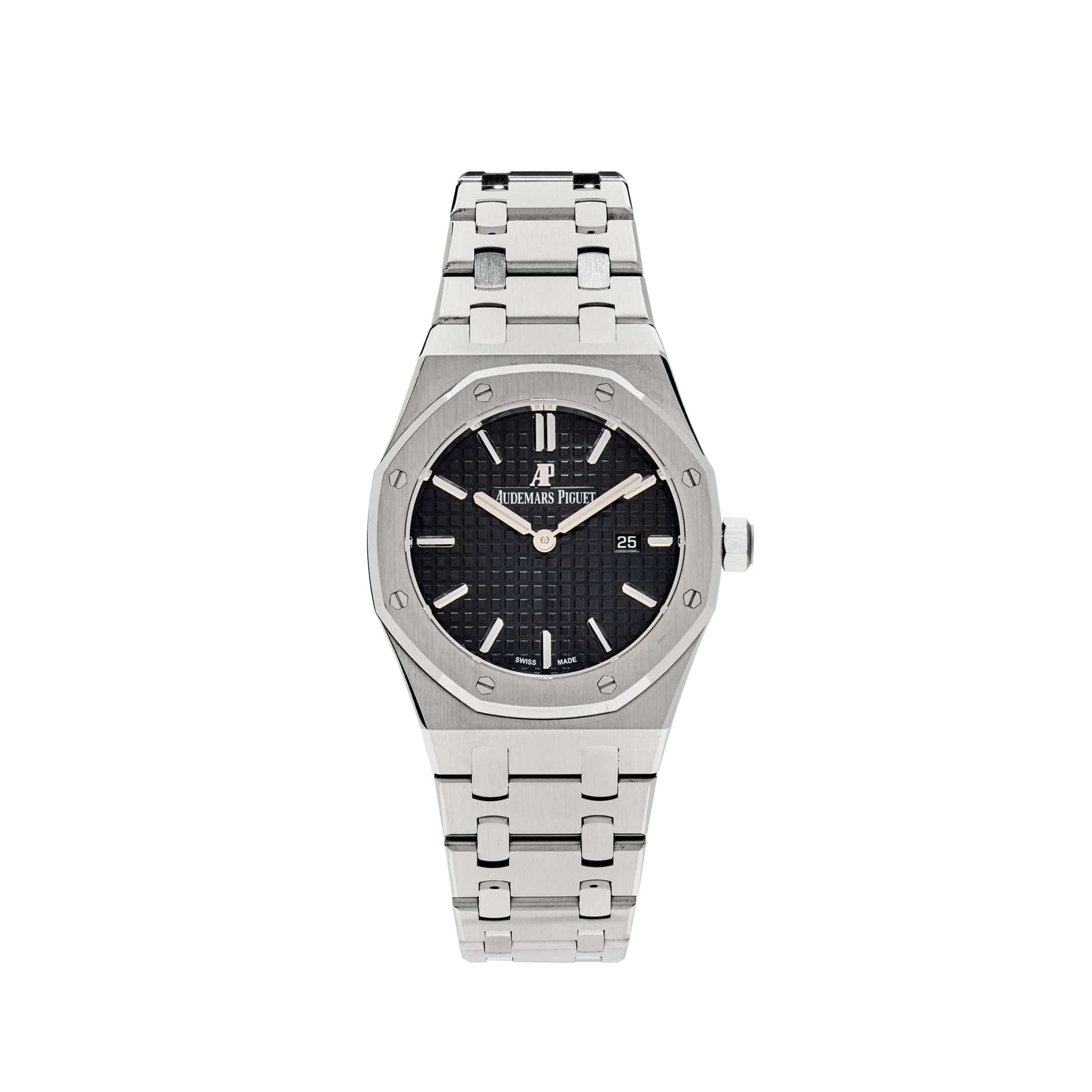Audemars Piguet Royal Oak 67650ST.OO.1261ST.01 Lady Quartz Steel Black Dial - View 2
