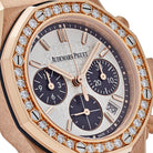 Audemars Piguet Royal Oak Offshore 26231OR.ZZ.D003CA.01 'Ladies' Rose Gold Diamond Bezel Silver Dial