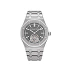 Audemars Piguet 26530TI.OO.1220TI.01 Royal Oak Selfwinding Flying Tourbillon Titanium Slate Dial - View 13