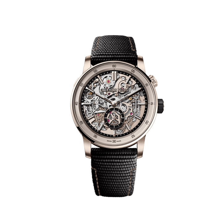 Audemars Piguet Code 11.59 Minute Repeater Grande Sonnerie Carillon Supersonnerie 26397QS.OO.D002KB.01 '150th Anniversary' Sand Gold Black Ceramic Sapphire Dial (2025) - View 2