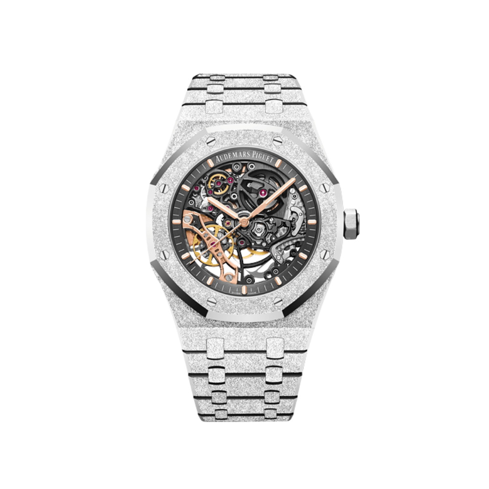 Audemars Piguet Royal Oak 15407BC.GG.1224BC.01 Double Balance Wheel Frosted Gold - View 2