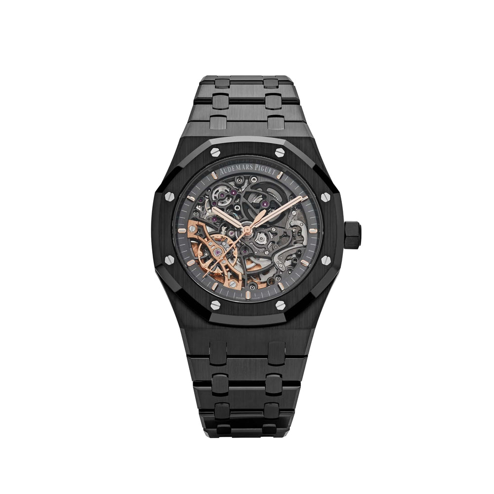 Audemars Piguet Royal Oak 15416CE.OO.1225CE.01 Double Balance Wheel Openworked Black Ceramic - View 13