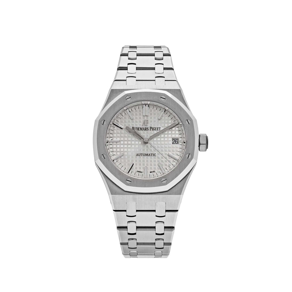 Audemars Piguet Royal Oak 15450ST.OO.1256ST.01.A Selfwinding Stainless Steel White Dial - View 12