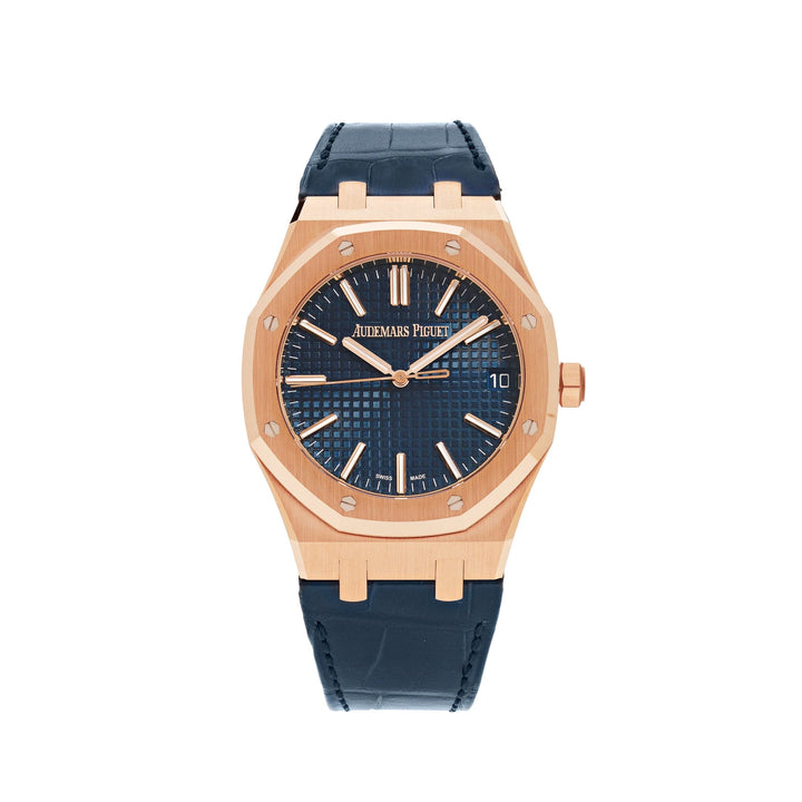 Audemars Piguet Royal Oak 15510OR.OO.D315CR.02 Selfwinding Rose Gold Blue Dial (2023) - View 4