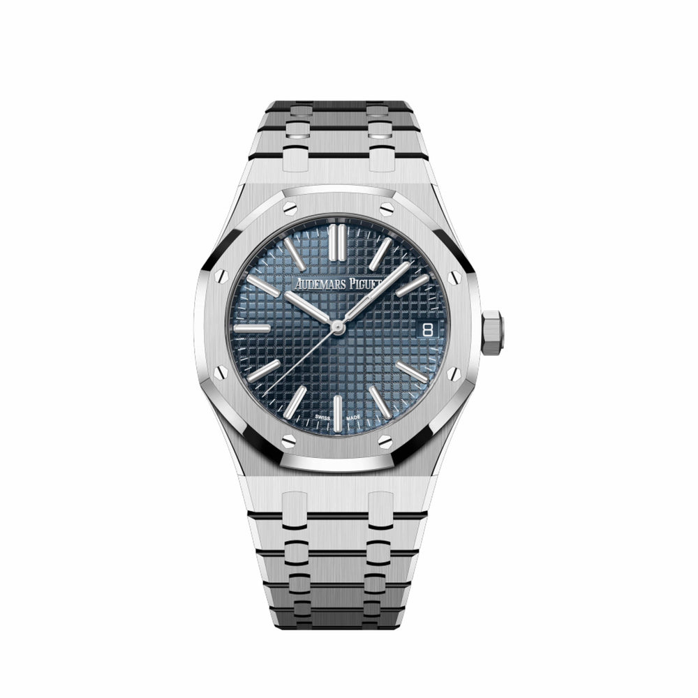 Audemars Piguet Royal Oak 15510ST.OO.1320ST.06 Selfwinding Stainless Steel Blue Dial - View 2