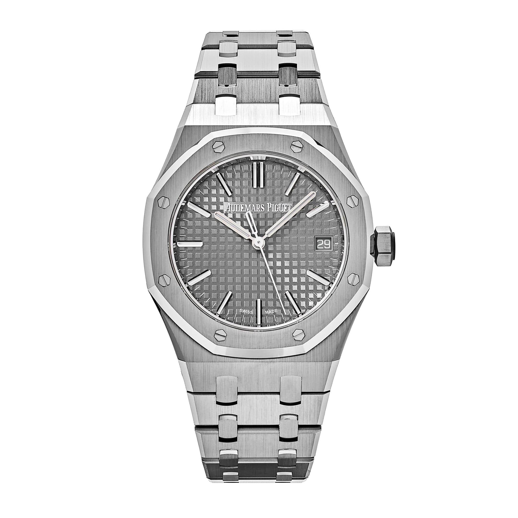 Audemars Piguet Royal Oak 15550ST.OO.1356ST.07 Selfwinding Stainless Steel Grey Dial - View 12