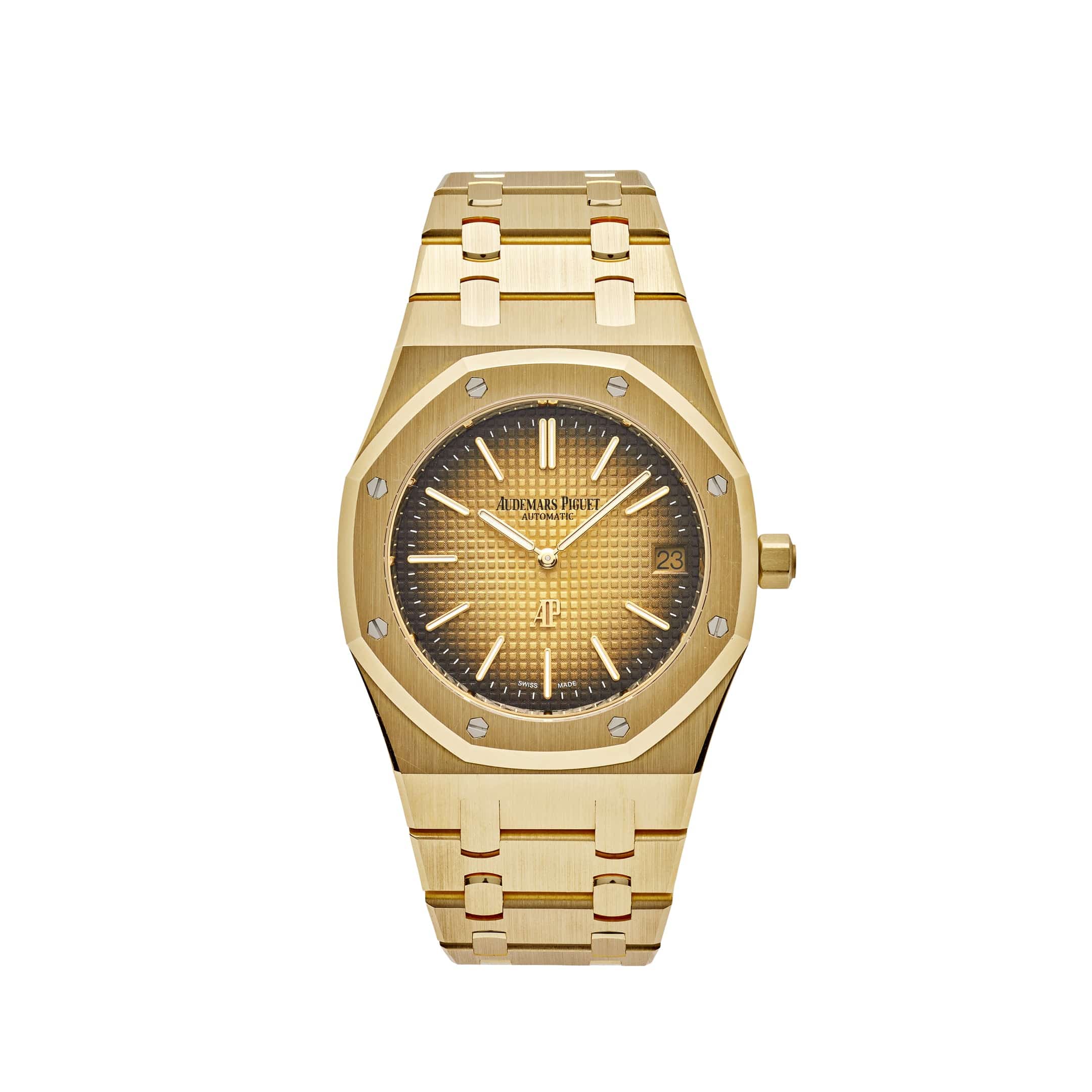 Audemars Piguet Royal Oak 16202BA.OO.1240BA.02 'Jumbo' Extra-Thin Yellow Gold (2023) - View 13
