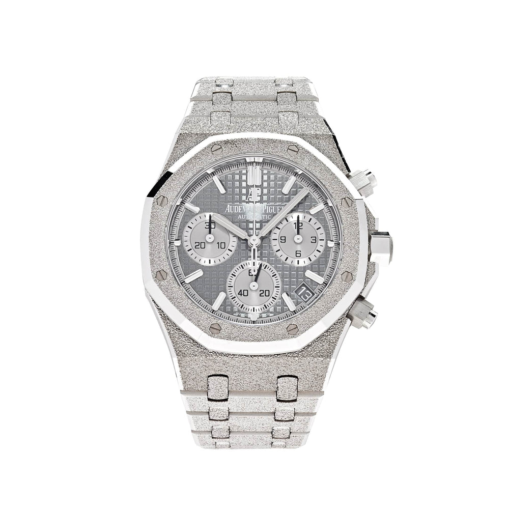 Audemars Piguet Royal Oak 26239BC.GG.1224BC.01 Chronograph Frosted White Gold Limited Edition - View 4