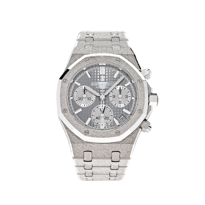 Audemars Piguet Royal Oak 26239BC.GG.1224BC.01 Chronograph Frosted White Gold Limited Edition - View 4