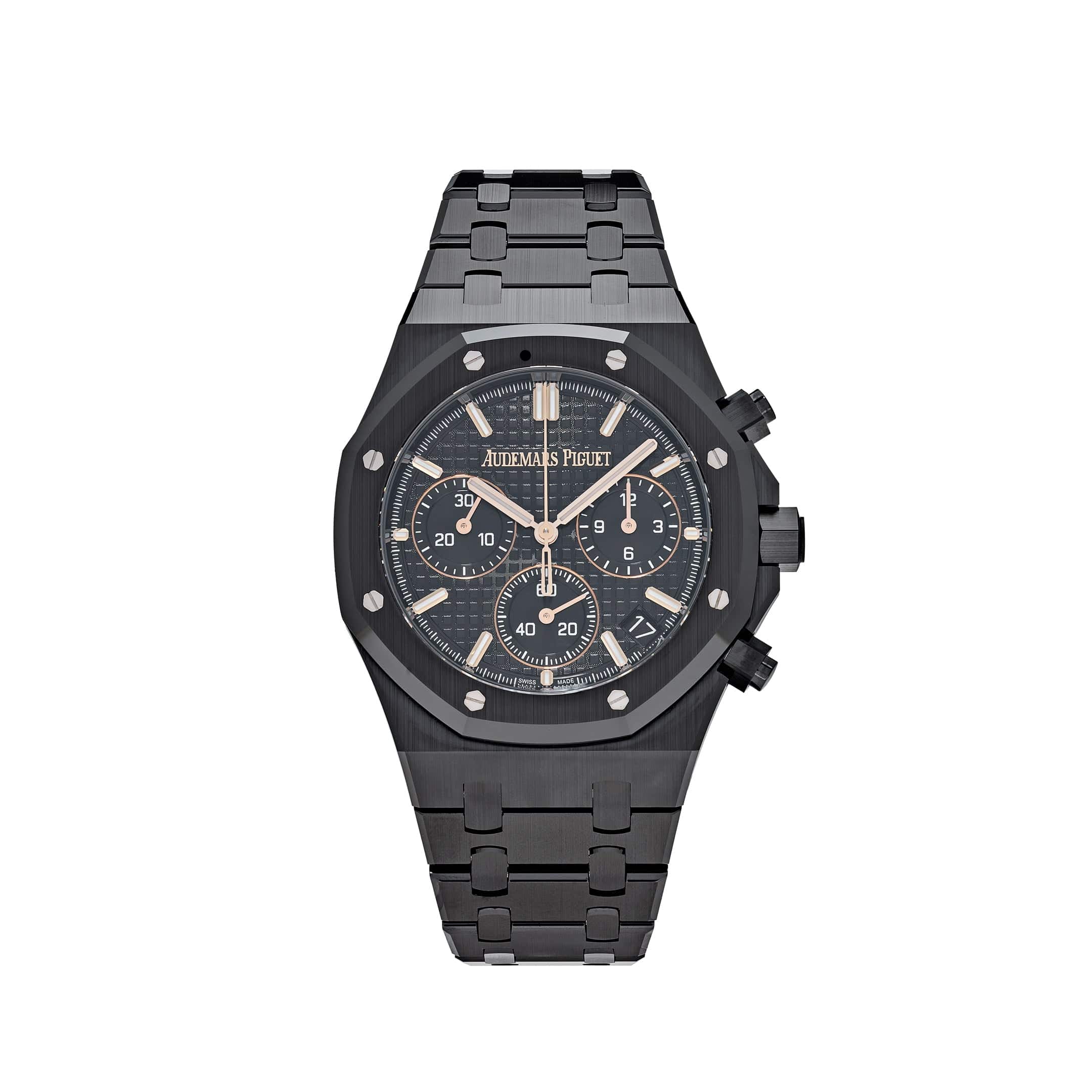 Audemars Piguet Royal Oak 26240CE.OO.1225CE.02 Selfwinding Chronograph Black Ceramic Black Dial (2024) - View 12