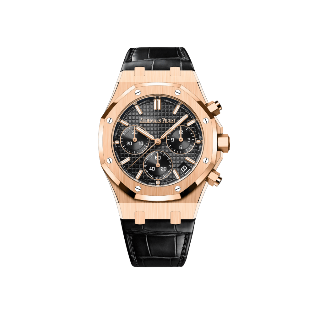 Audemars Piguet Royal Oak 26240OR.OO.D002CR.01 Chronograph '50th Anniversary' Black Dial - View 2